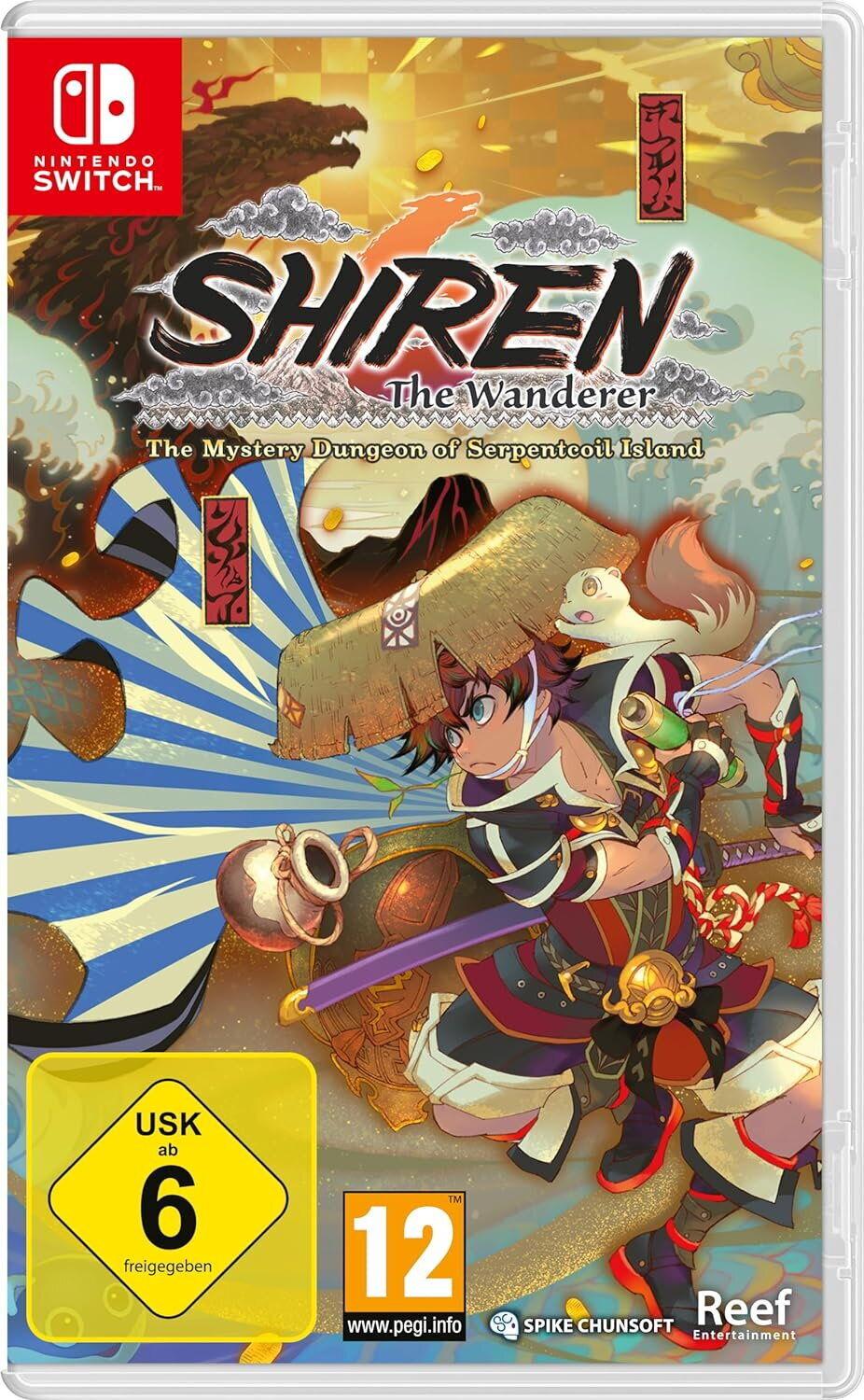 Shiren The Wanderer: The Mystery Dungeon Of Serpentcoil Island - PAL Nintendo Switch [Import]