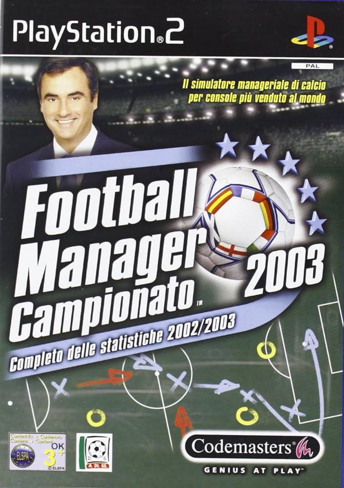 Football Manager Campionato 2003 - PAL Playstation 2 [Import]