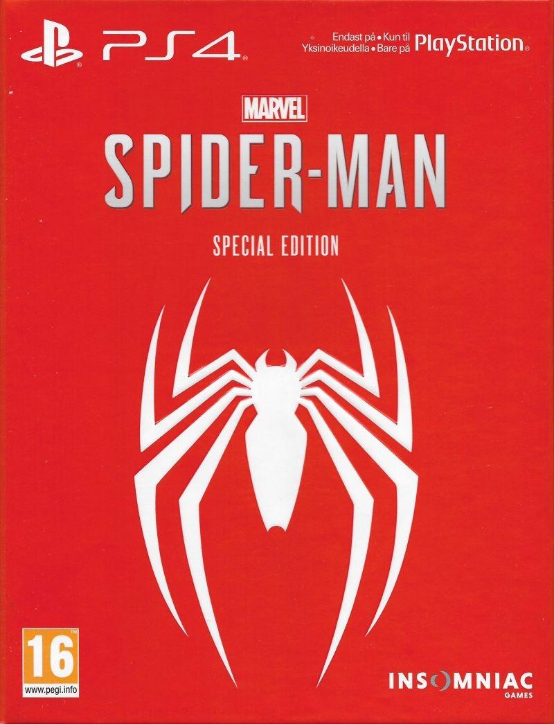 Marvel Spiderman [Special Edition] - PAL Playstation 4 [Import]