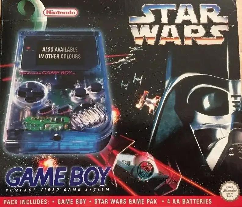 Nintendo Game Boy Clear Blue [Star Wars Bundle] - PAL Console [Import]