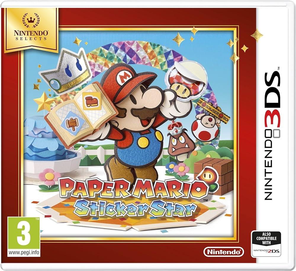 Paper Mario: Sticker Star [Nintendo Selects] - Nintendo 3DS