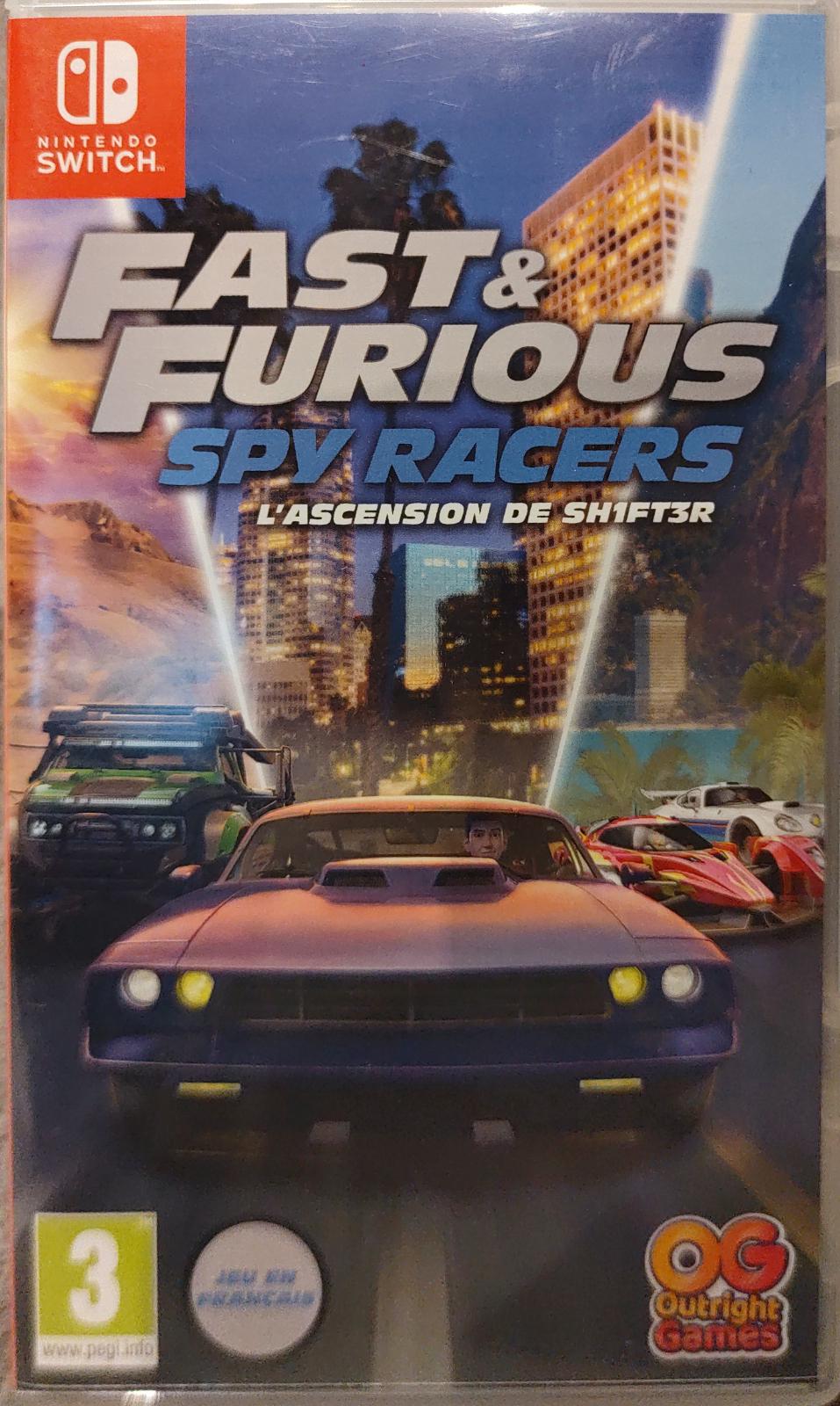 Fast & Furious: Spy Racers Rise of SH1FT3R - PAL Nintendo Switch [Import]