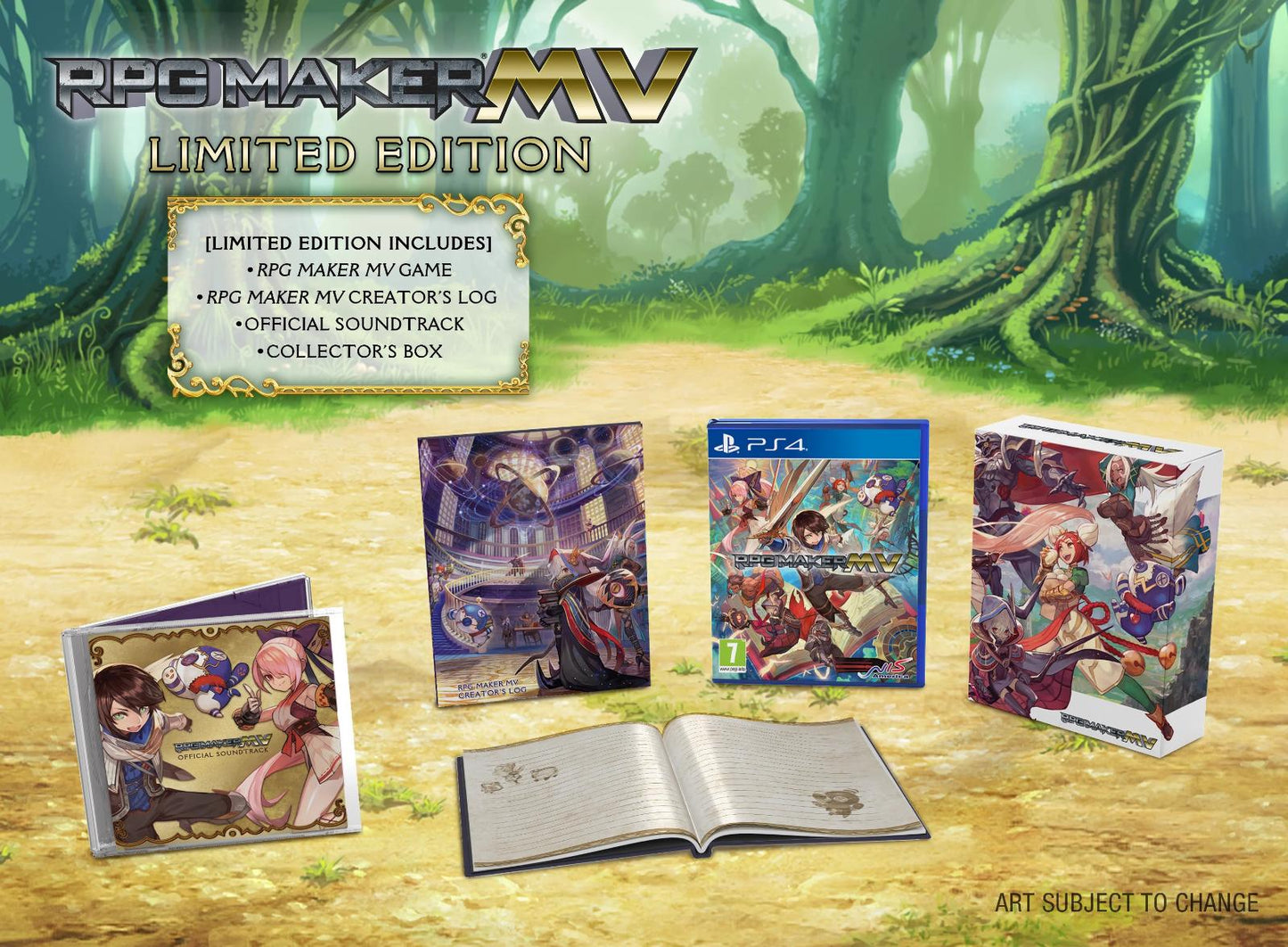 RPG Maker MV [Limited Edition] - PAL Playstation 4 [Import]