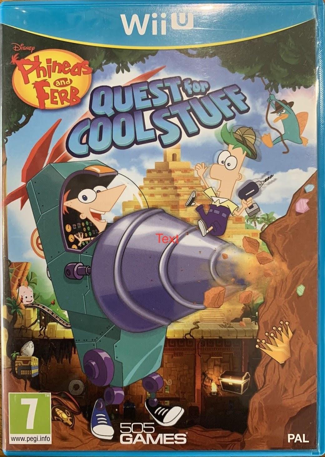 Phineas and Ferb: Quest for Cool Stuff - PAL Wii U [Import]