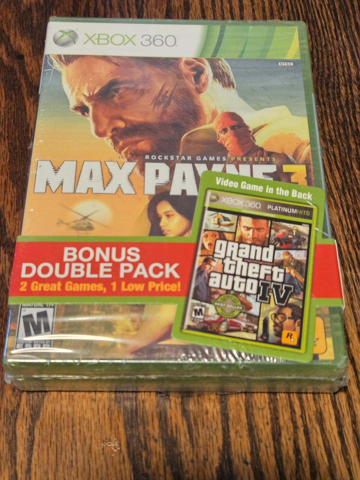 Max Payne 3 & Grand Theft Auto IV - Xbox 360