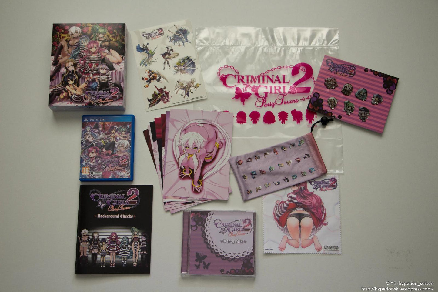 Criminal Girls 2: Party Favors [Party Bag Edition] - PAL Playstation Vita [Import]