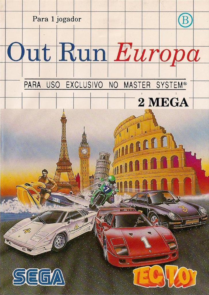Out Run Europa - PAL Sega Master System [Import]