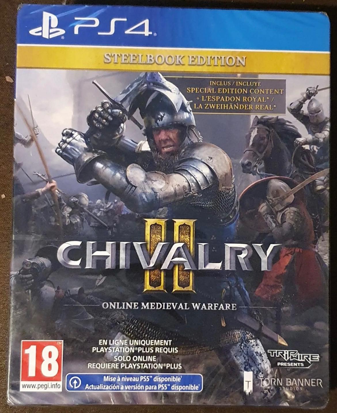 Chivalry II [Steelbook Edition] - PAL Playstation 4 [Import]