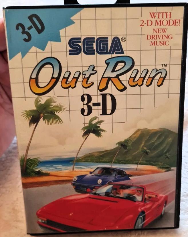 Out Run 3-D - PAL Sega Master System [Import]