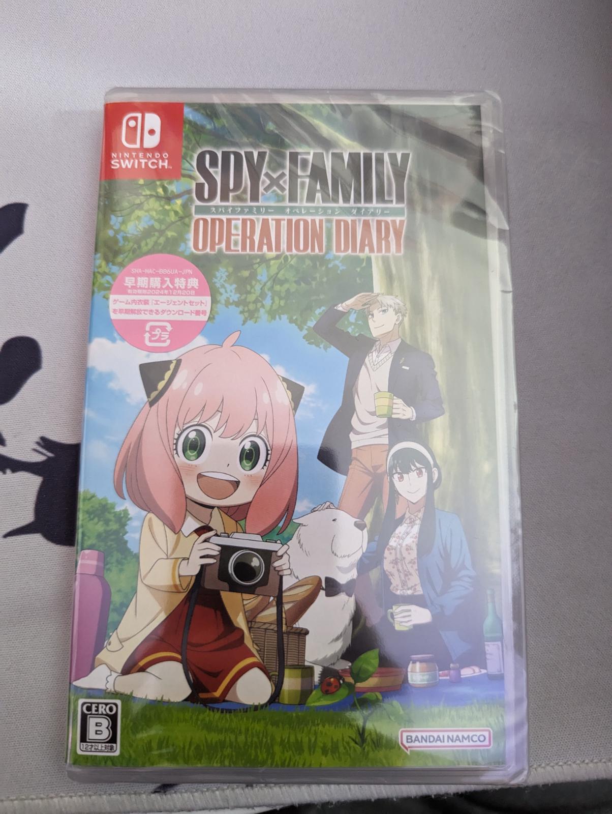 Spy x Family Operation Diary - JP Nintendo Switch [Import]