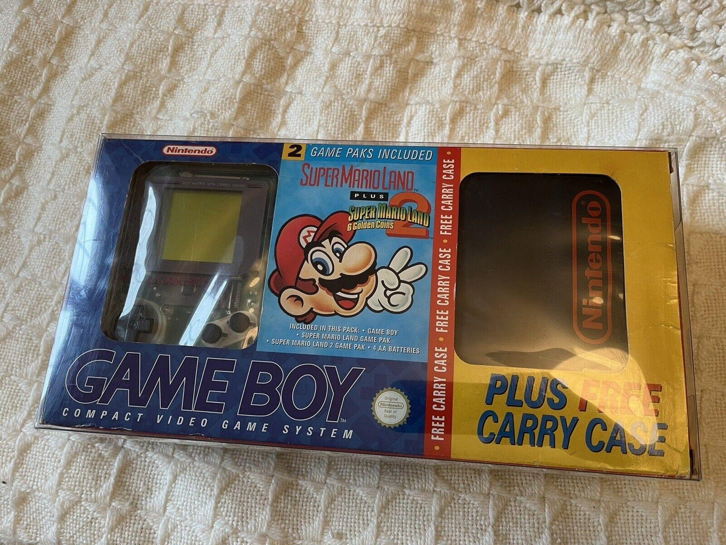 Gameboy Mario 1 and 2 Bundle Pack - Game Boy