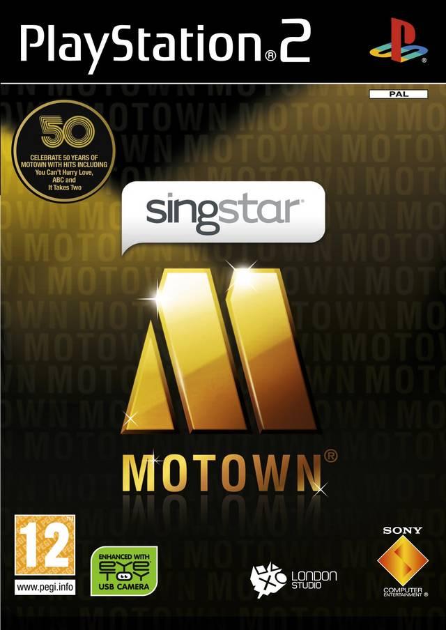 SingStar Motown - PAL Playstation 2 [Import]