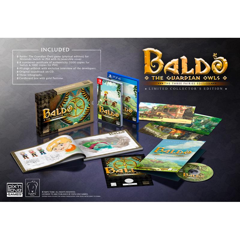 Baldo: The Guardian Owls [Collector's Edition] - PAL Playstation 4 [Import]