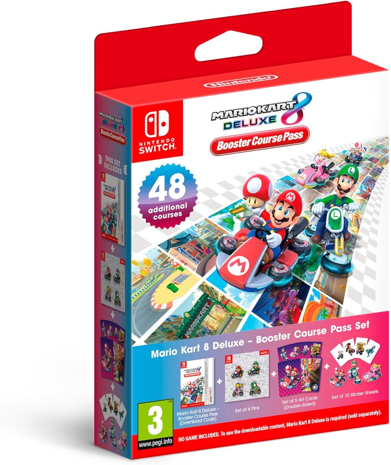 Mario Kart 8 Deluxe + Booster Course Pass - PAL Nintendo Switch [Import]