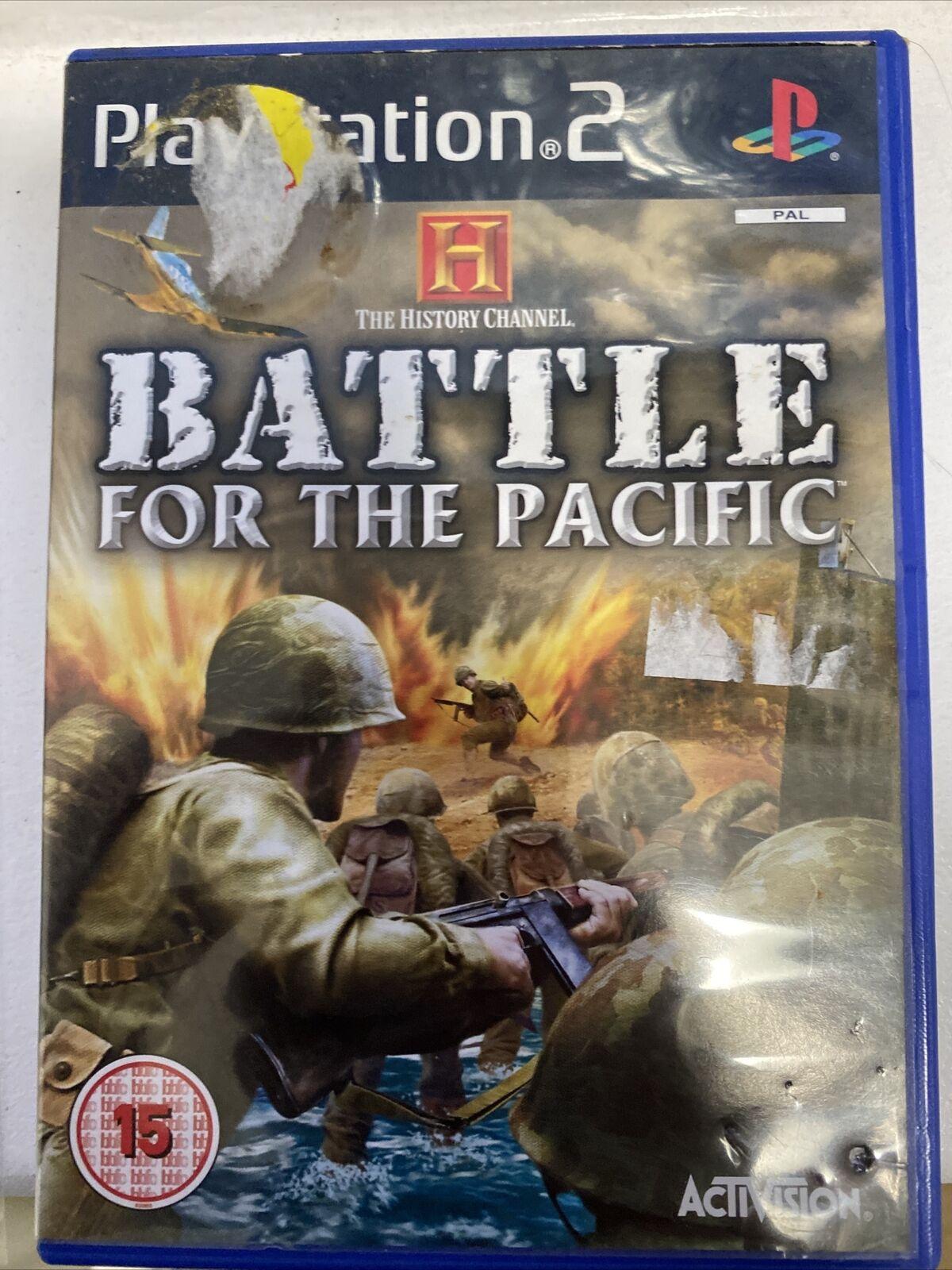 History Channel Battle for the Pacific - PAL Playstation 2 [Import]