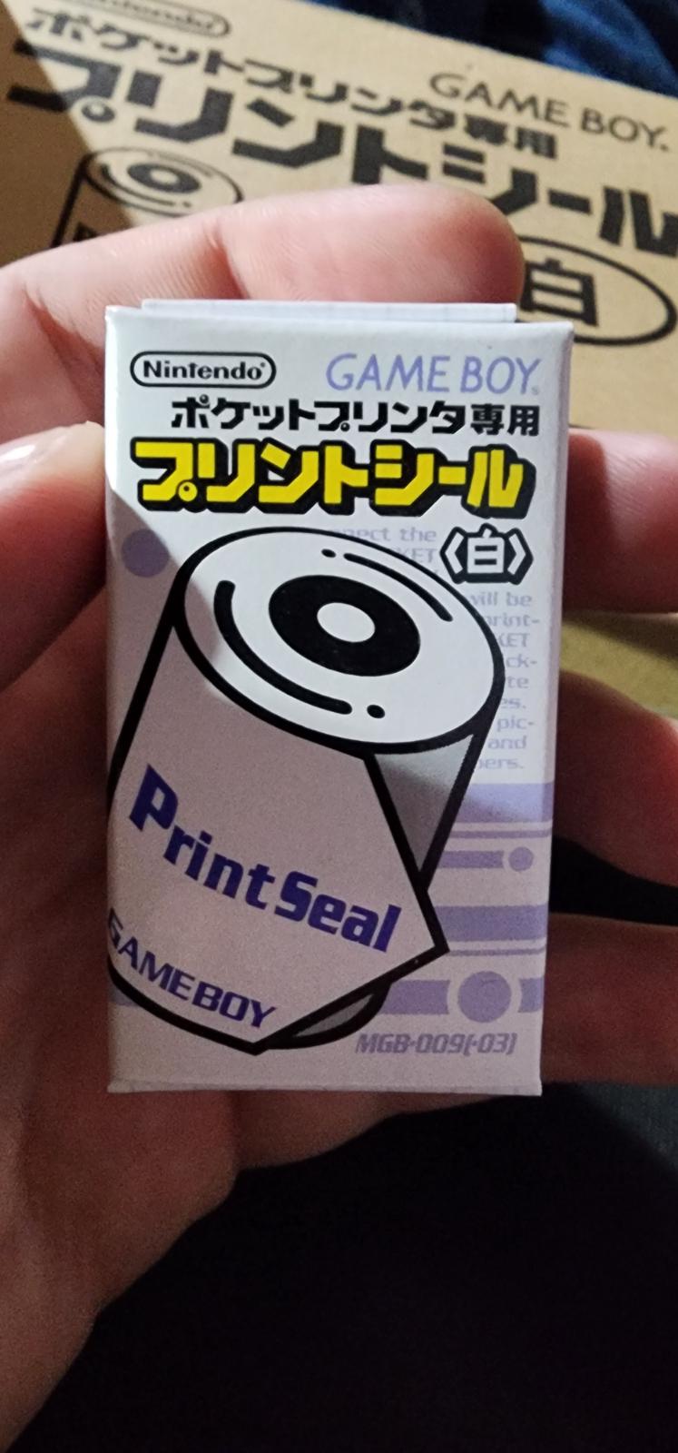 Game Boy Print Seal - Game Boy