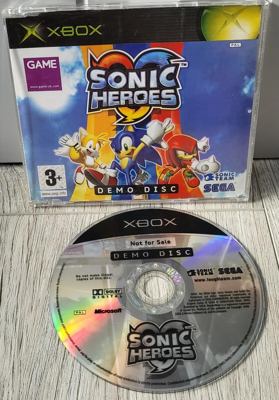 Sonic Heroes [Demo Disc] - PAL Xbox [Import]