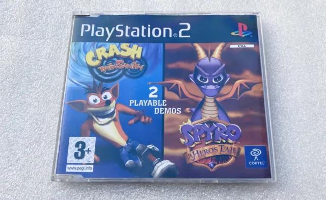 Crash Twinsanity & Spyro A Hero's Tale [2 Playable Demos] - PAL Playstation 2 [Import]