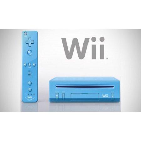 Blue Wii System - PAL Console [Import]