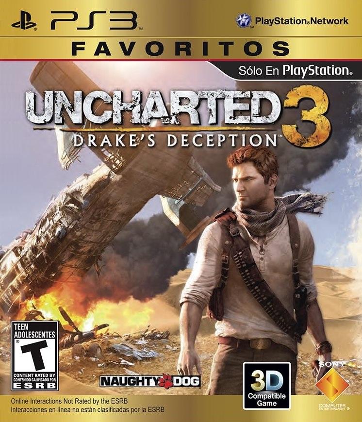 Uncharted 3 Drake's Deception [Favoritos] - PlayStation 3