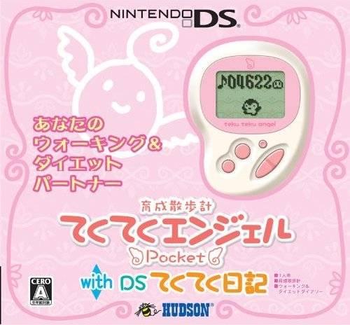 Teku Teku Angel Pocket With DS Teku Teku Diary [White & Precious Pink] - JP Nintendo DS [Import]