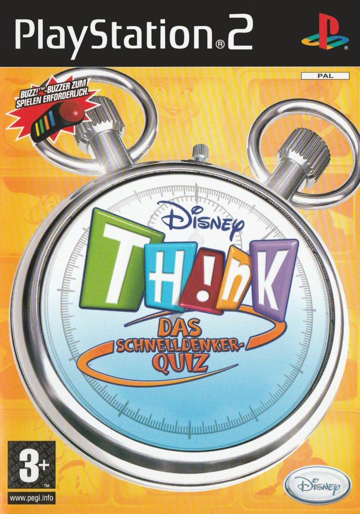 Disney Think Das Schnelldenker-Quiz - PAL Playstation 2 [Import]
