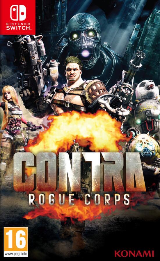 Contra Rogue Corps - PAL Nintendo Switch [Import]