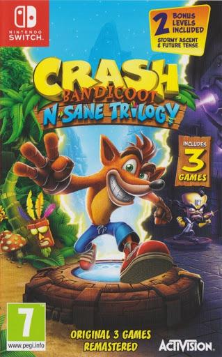 Crash Bandicoot N. Sane Trilogy - PAL Nintendo Switch [Import]