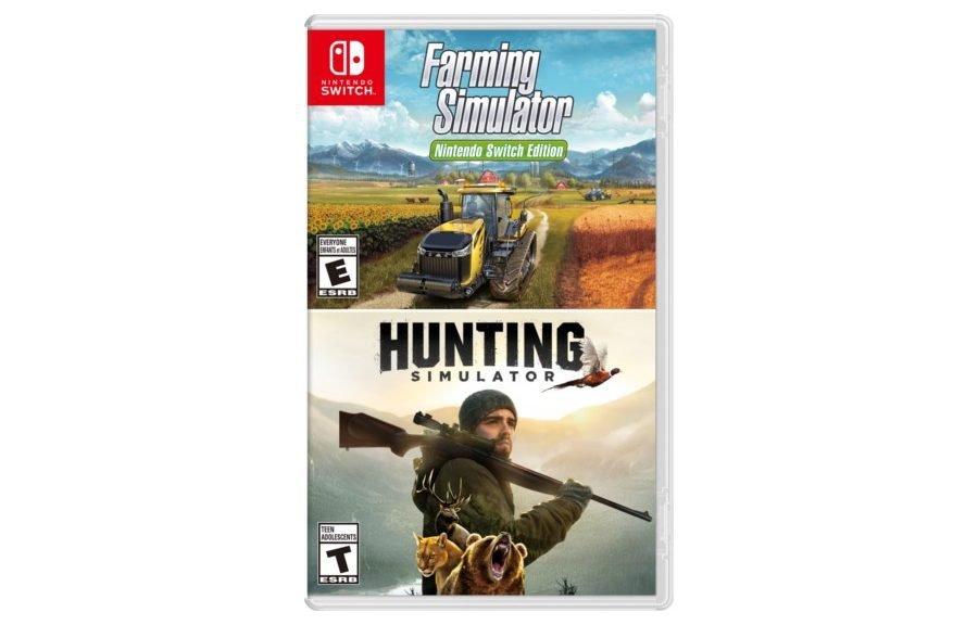 Farming Simulator & Hunting Simulator Bundle - PAL Nintendo Switch [Import]