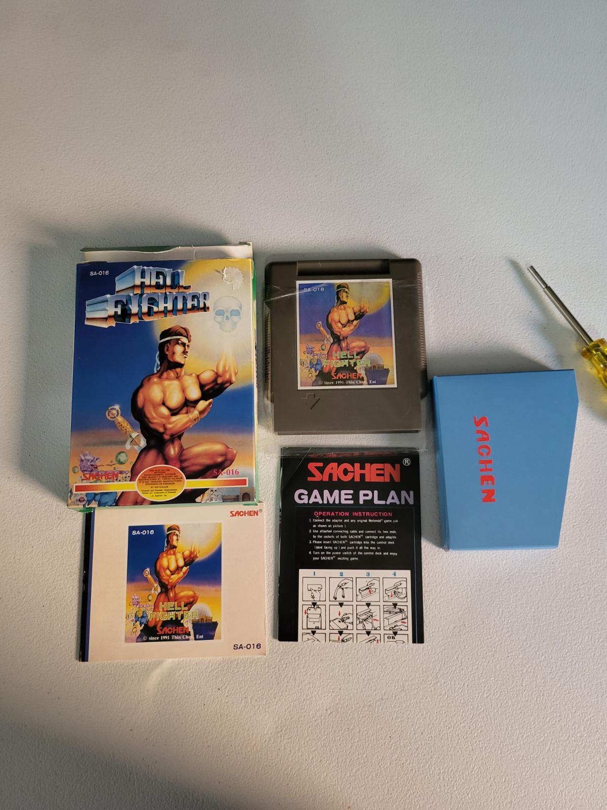 Hell Fighter - PAL NES [Import]