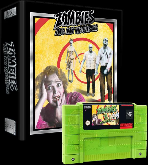 Zombies Ate My Neighbors [Premium Edition Transparent Green] - Super Nintendo