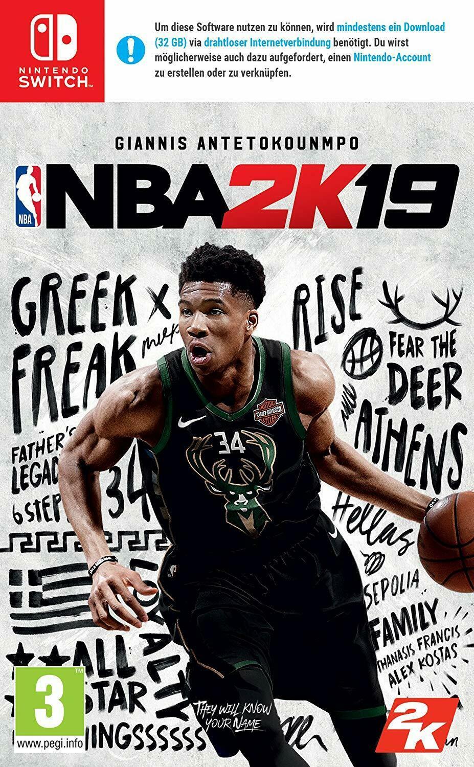 NBA 2K19 - PAL Nintendo Switch [Import]