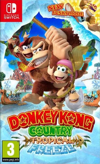 Donkey Kong Country Tropical Freeze - PAL Nintendo Switch [Import]