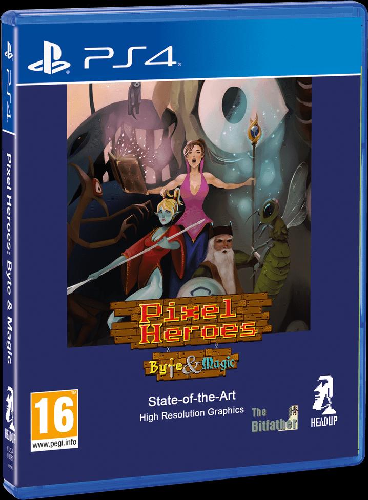 Pixel Heroes: Byte & Magic - PAL Playstation 4 [Import]