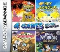 Nickelodeon 4 Games on One Game Pack [Movies] - Game Boy Advance