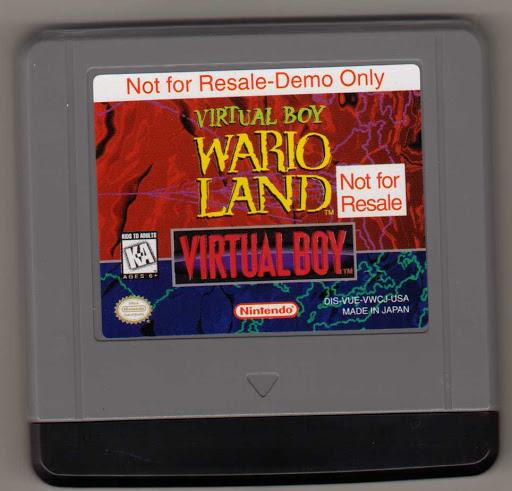 Wario Land [Not For Resale] - Virtual Boy