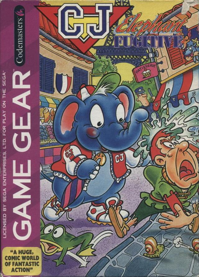 CJ Elephant Fugitive - Sega Game Gear