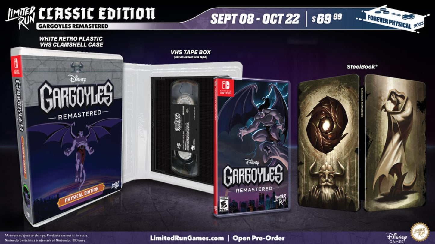Gargoyles Remastered [Classic Edition] - Nintendo Switch