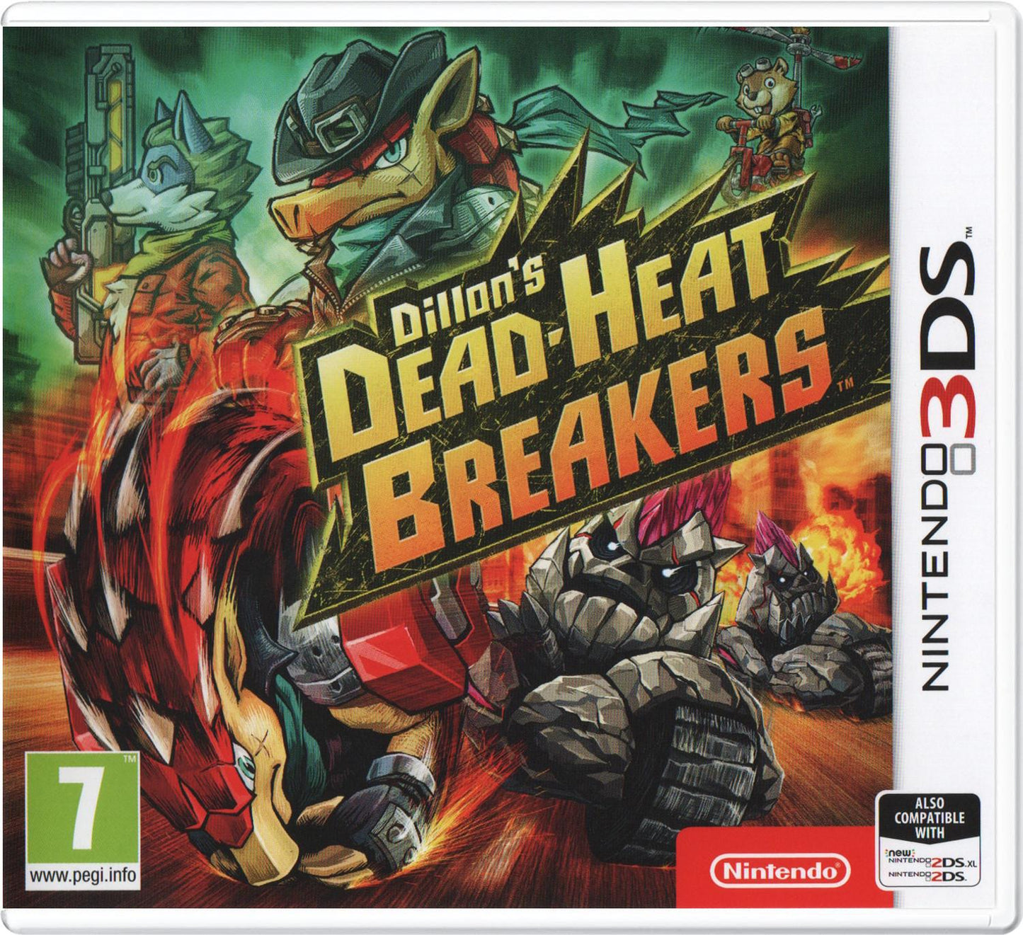 Dillon's Dead-Heat Breakers - PAL Nintendo 3DS [Import]