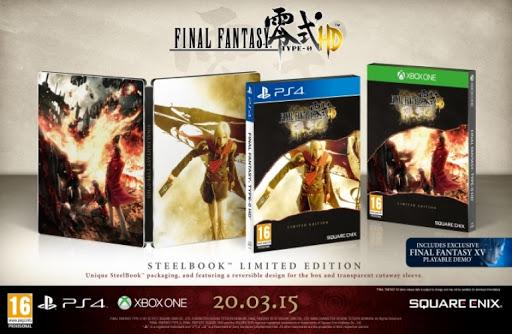 Final Fantasy Type-0 HD [Steelbook Edition] - PAL Playstation 4 [Import]