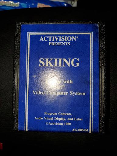 Skiing [Blue Label] - Atari 2600