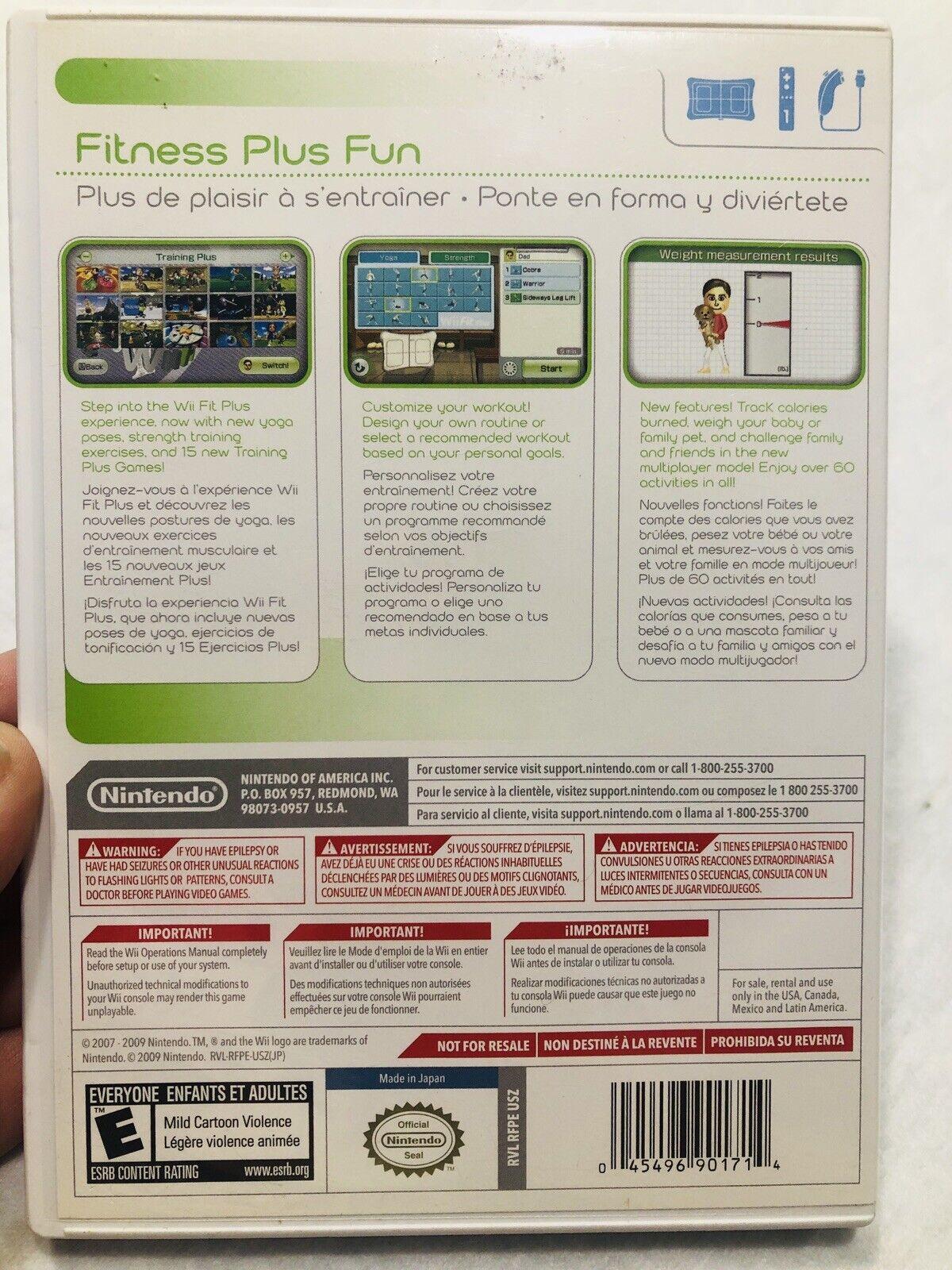 Wii Fit Plus [Not For Resale] - Wii