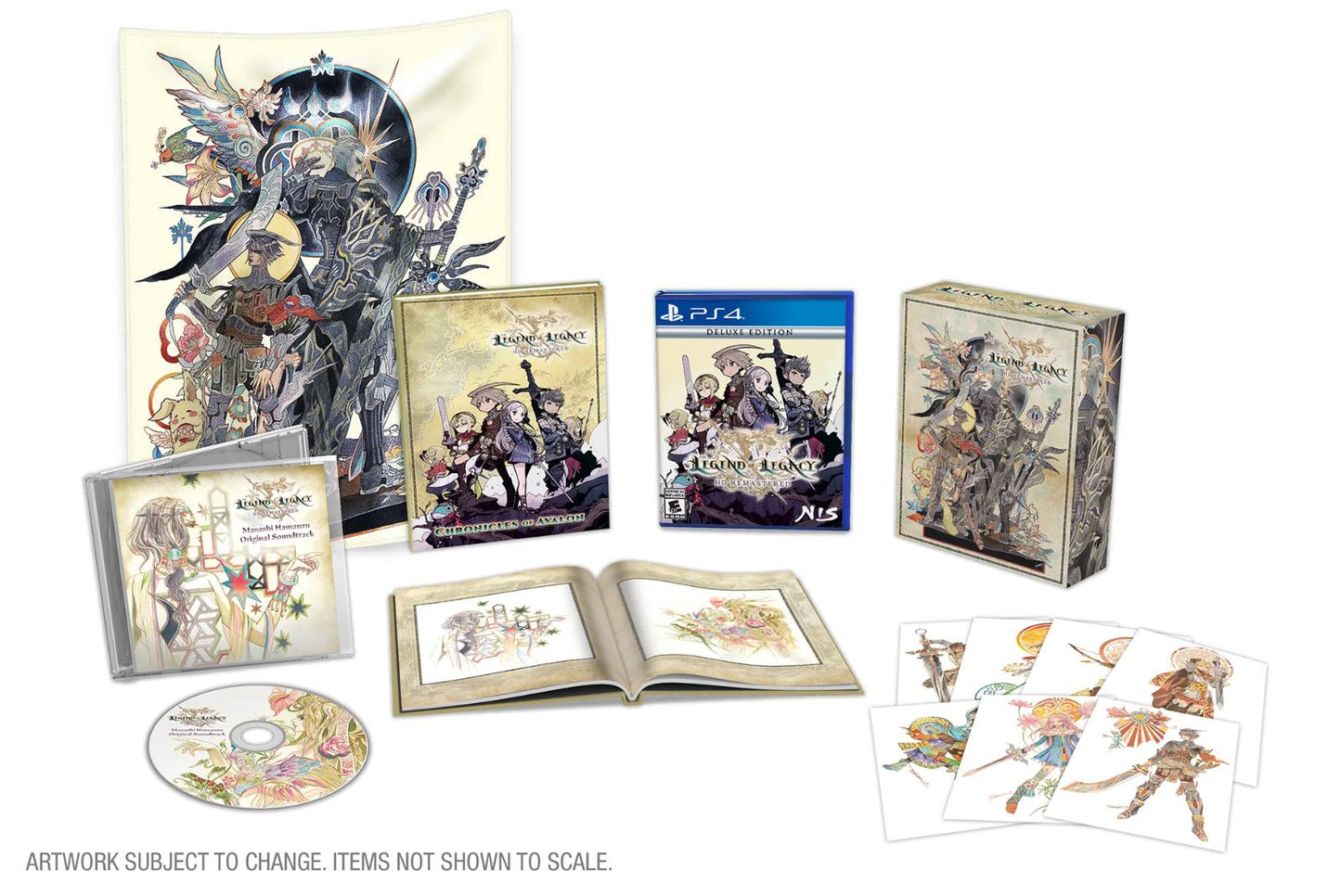 Legend Of Legacy HD Remastered [Limited Edition] - PlayStation 4