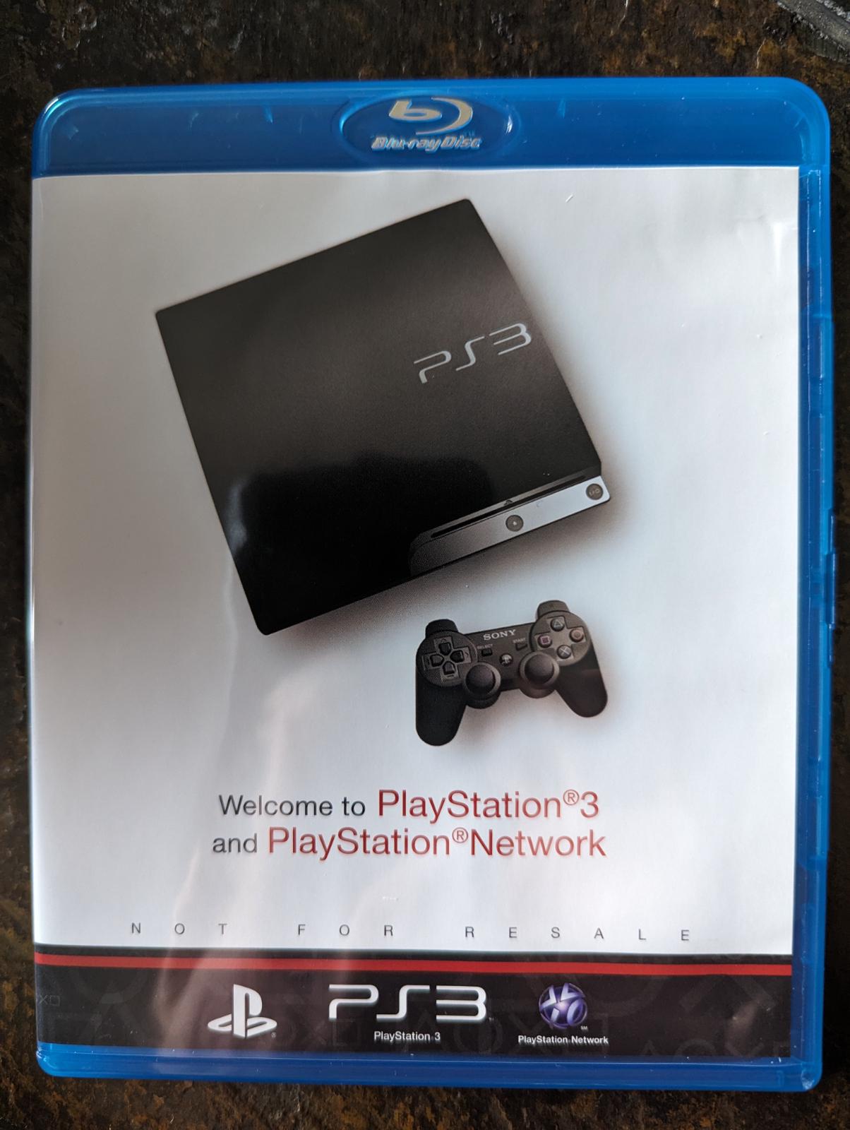 Welcome To PlayStation 3 And PlayStation Network [New Logo Variant] - PlayStation 3