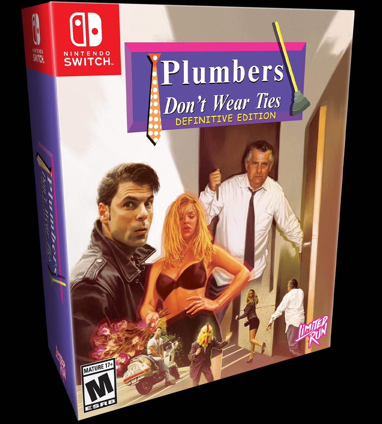 Plumbers Don't Wear Ties: Definitive Edition [Collector's Edition] - Nintendo Switch