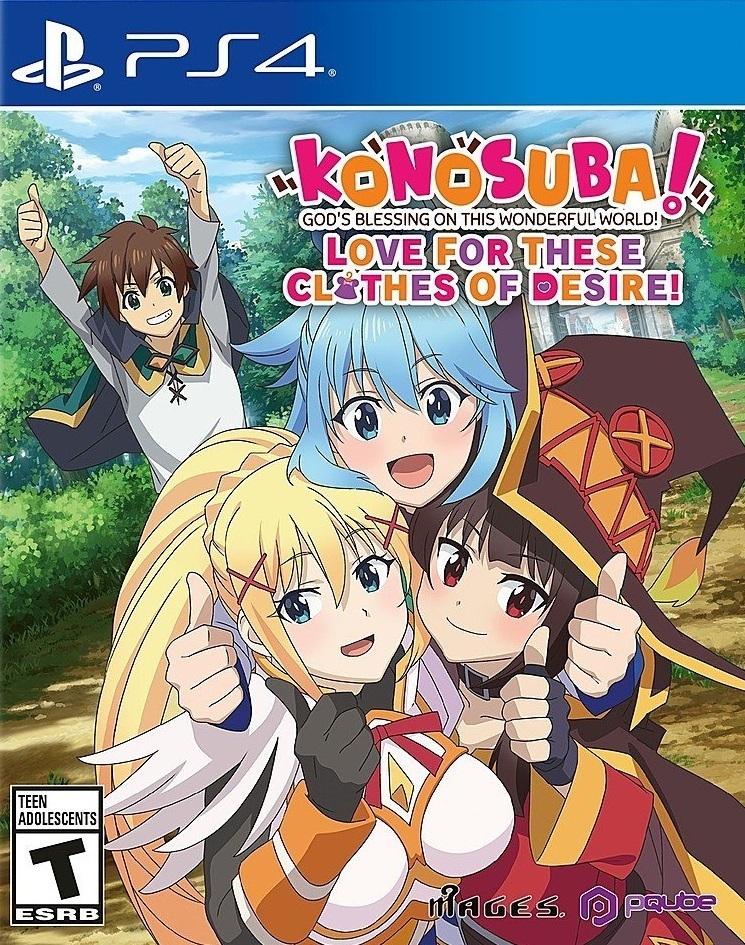 Konosuba: God's Blessing On This Wonderful World! Love For These Clothes Of Desire - PlayStation 4
