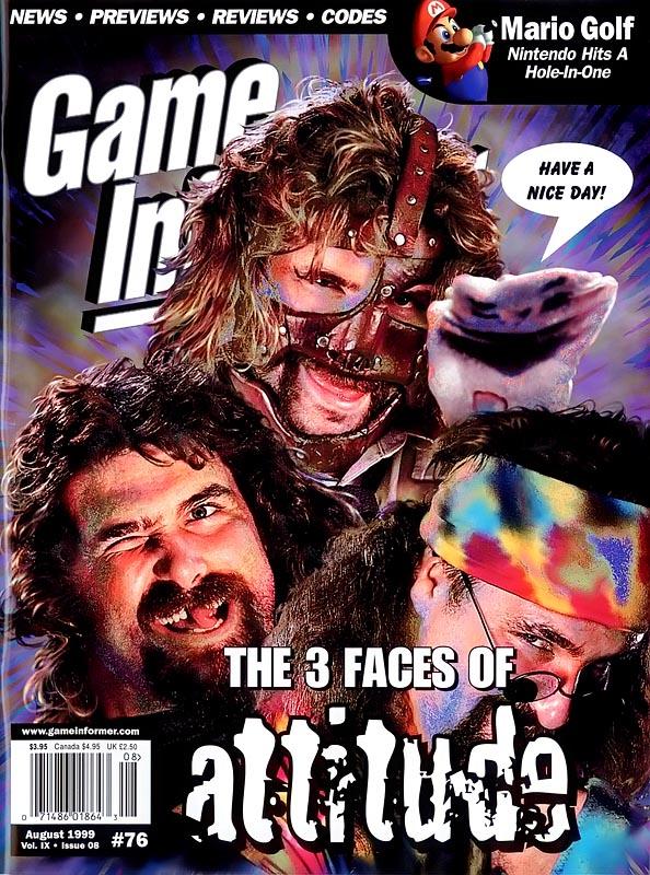 Game Informer [Issue 076] Faces Of Attitude Cover - Game Informer