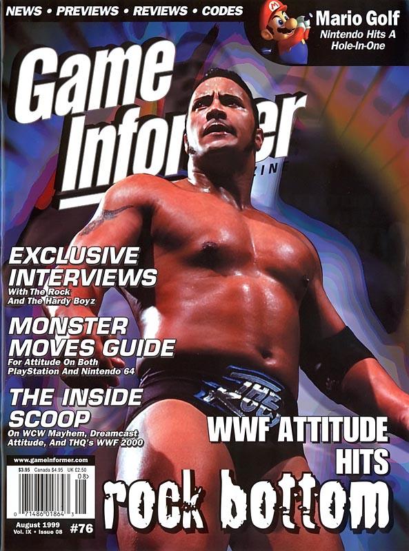 Game Informer [Issue 076] The Rock Cover - Game Informer