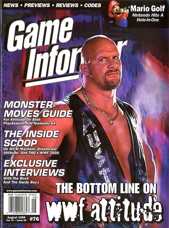 Game Informer [Issue 076] Steve Austin Cover - Game Informer
