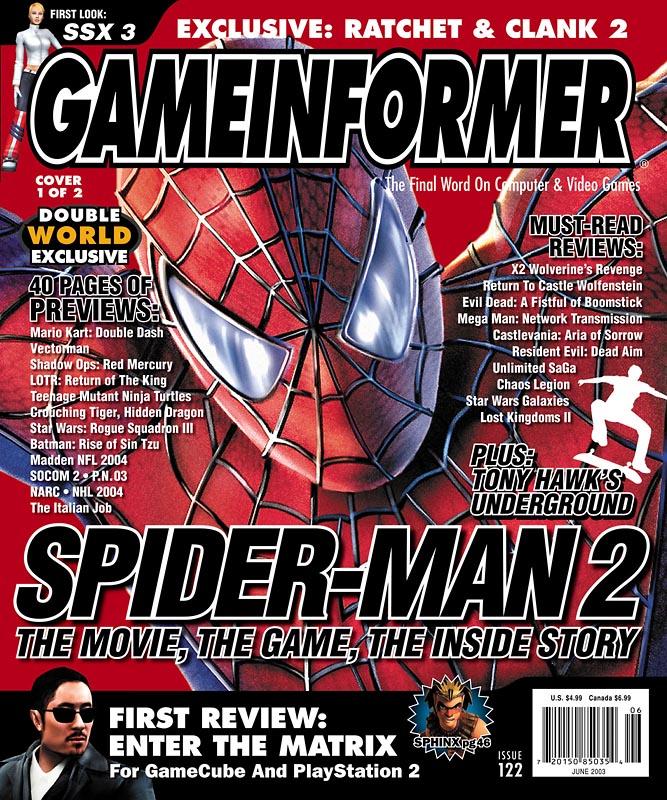 Game Informer [Issue 122] Spider-Man 2 Cover - Game Informer